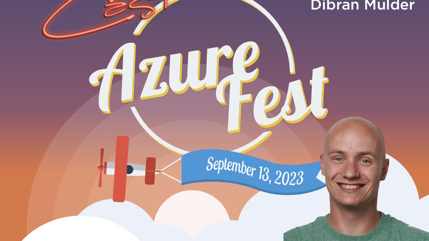 SDN Cast op Azure Fest - Dibran Mulder